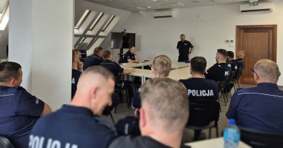 Doskonalenia zawodowe są nieodłącznym elementem policyjnej służby