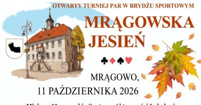 Miłośnicy brydża spotkają się na turnieju sportowym